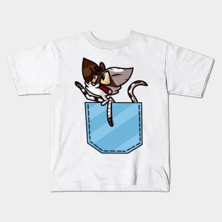 pounce in a pocket (no duck) Kids T-Shirt